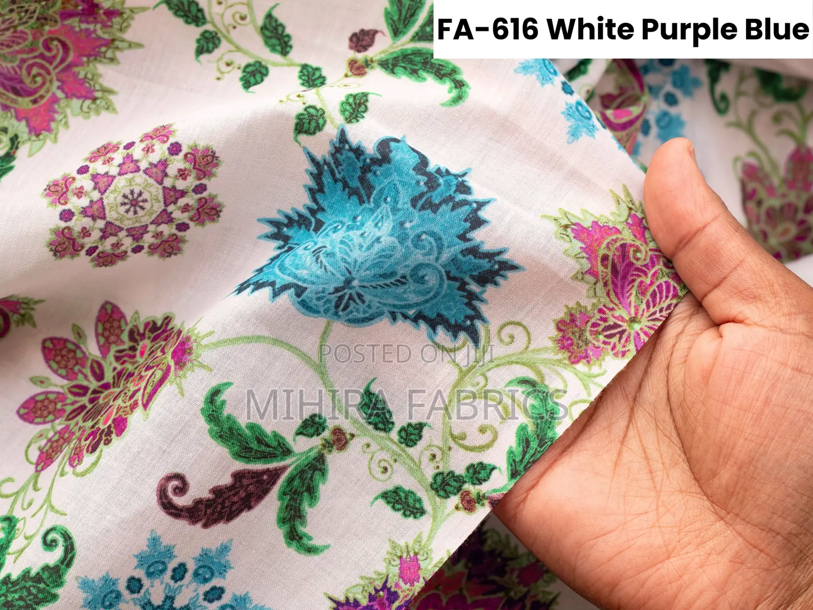 Indian Cotton Fabrics Available - 12 Stunning Patterns!
