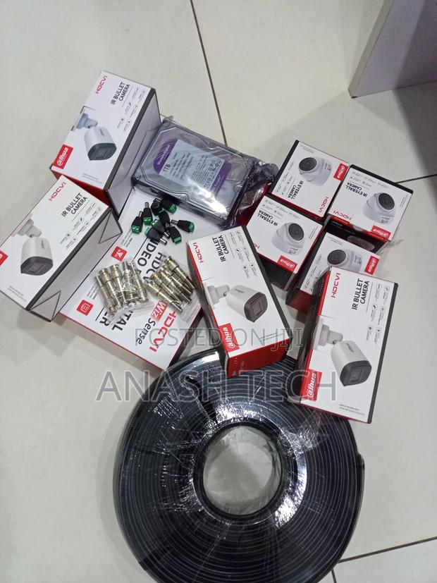 Customised Eight Cameras Full Kit Dahua Camera With Night Vision 2mp - main view