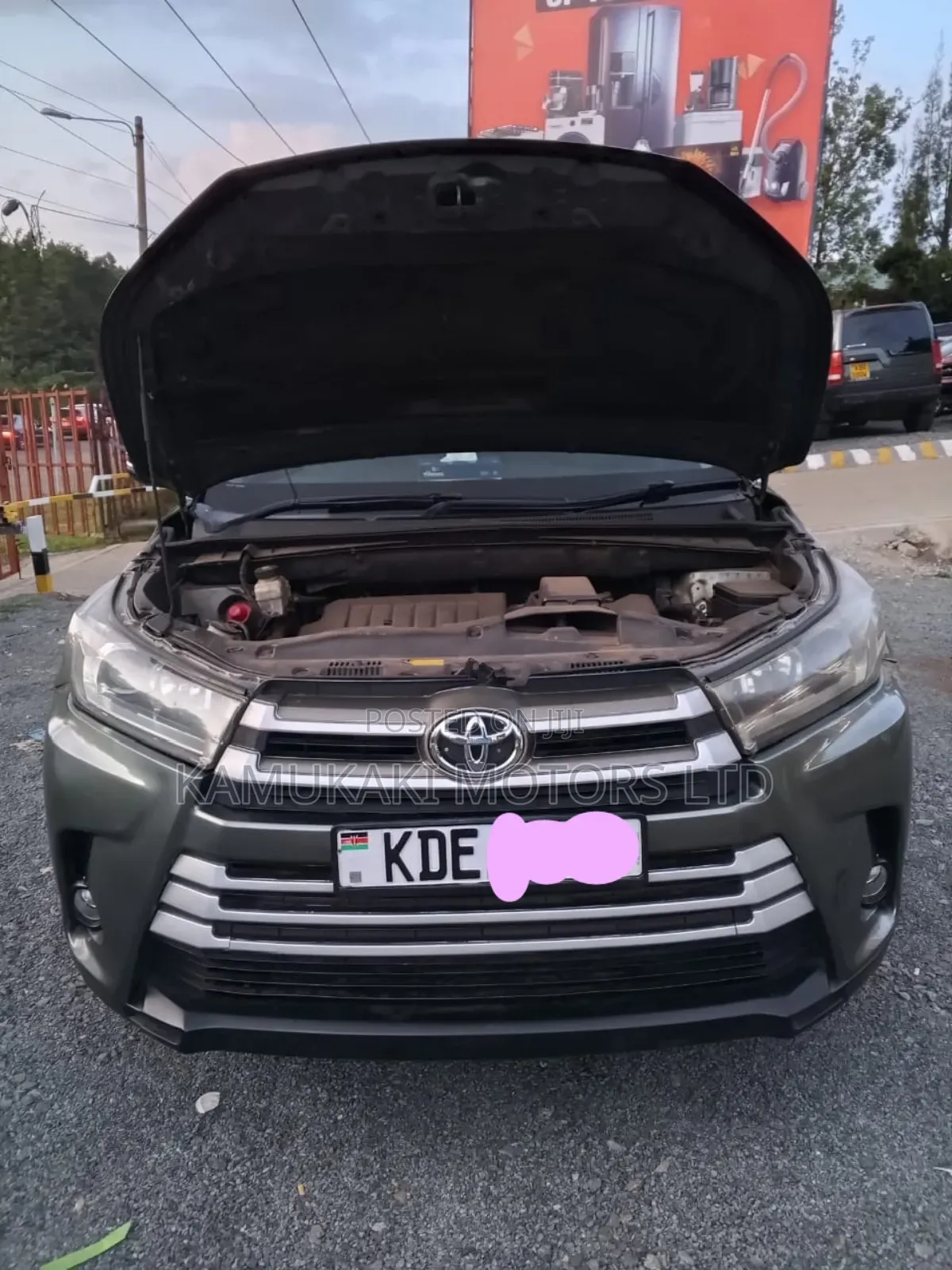 Toyota Kluger 2014 Gray