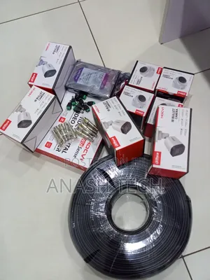 Super Dahua 4 Channel Kit CCTV Cameras Full Kit Security + 500gb HDD