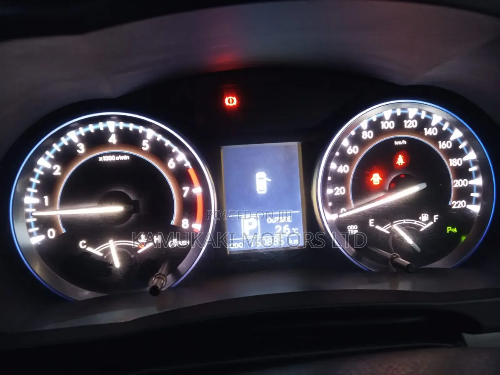 Toyota Kluger 2014 Gray