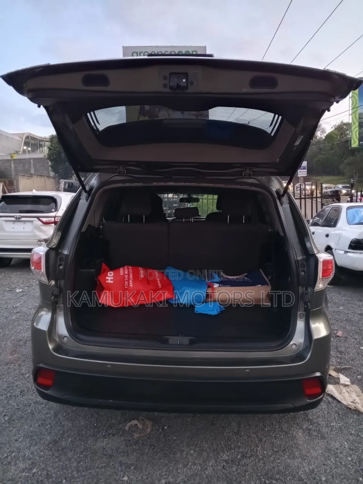 Toyota Kluger 2014 Gray