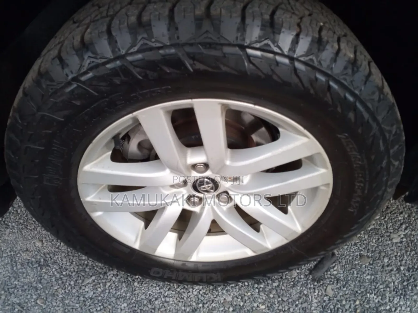 Toyota Kluger 2014 Gray