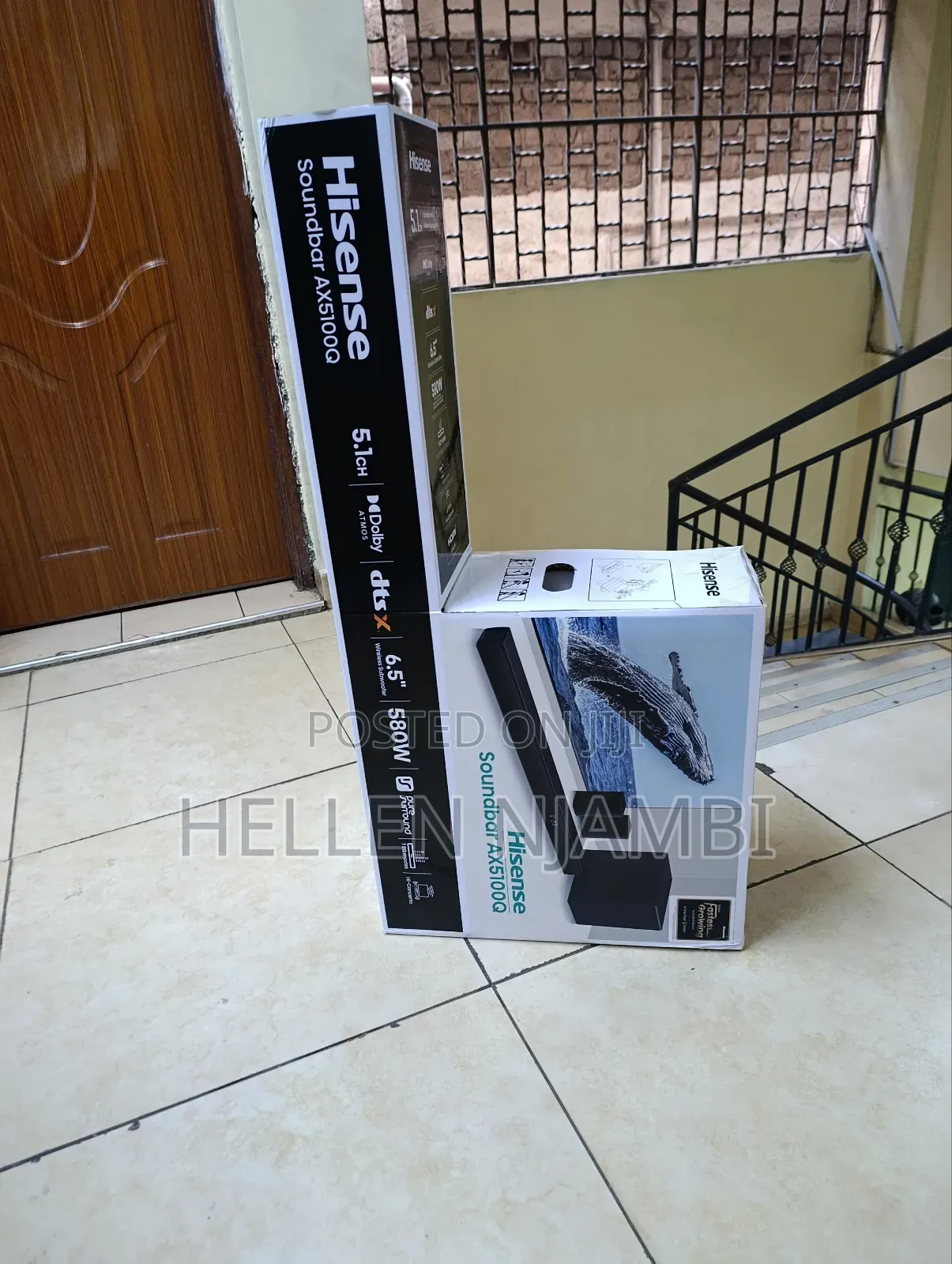 Ax5100q Hisense Soundbar -580watts