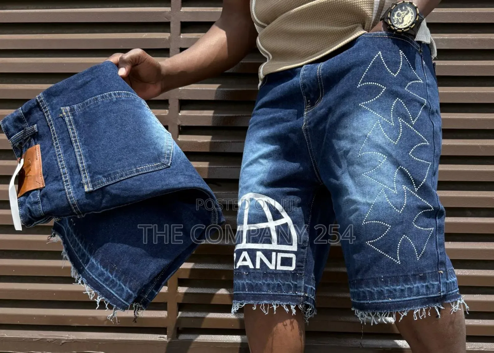 Quality Denim Designer Unisex Jorts