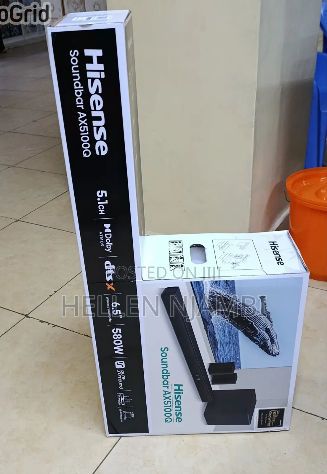 Hisense Soundbar -580w 5.1ch Dolby Atoms