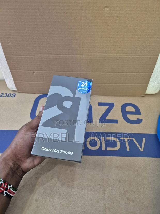 New Samsung Galaxy S21 Ultra 5G 256 GB Black - thumbnail 3