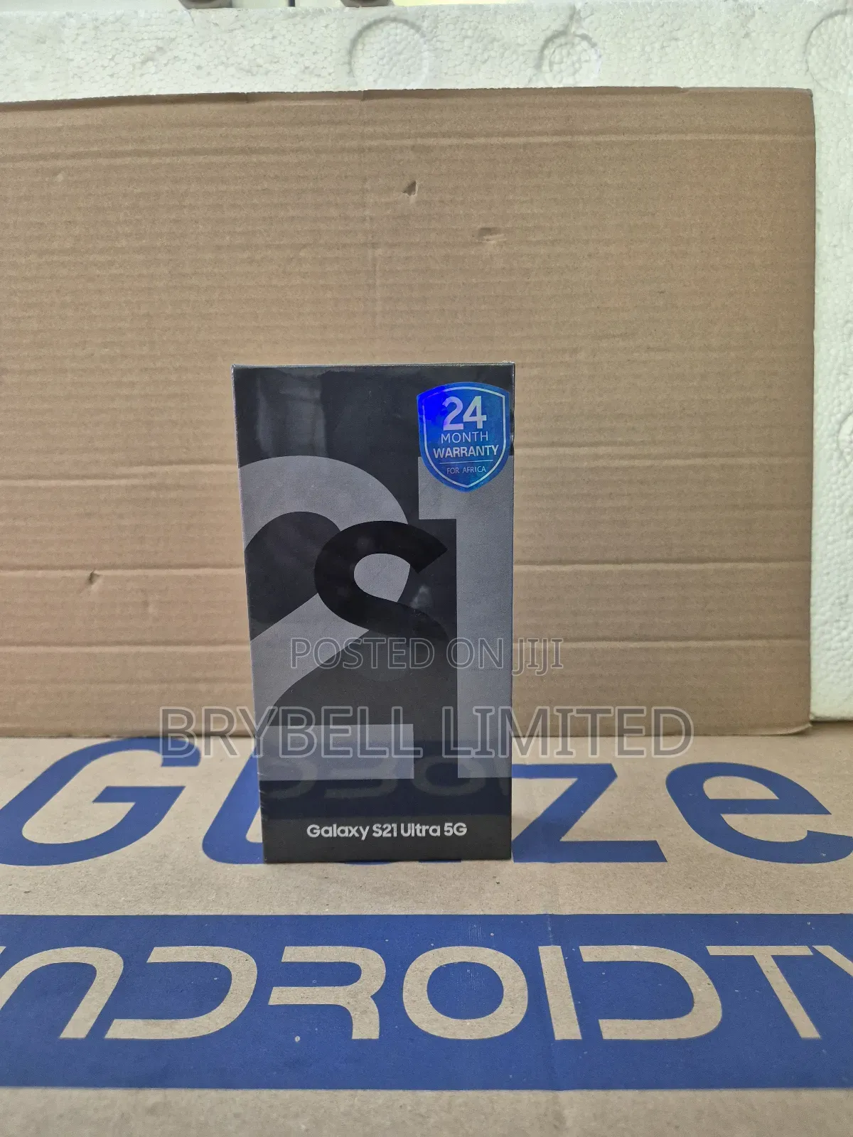 New Samsung Galaxy S21 Ultra 5G 256 GB Black