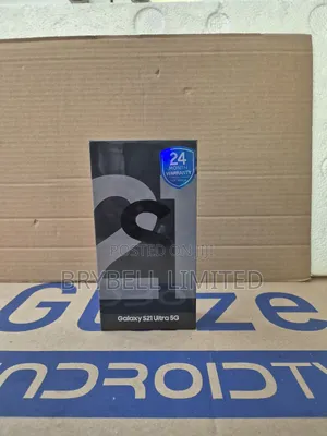 New Samsung Galaxy S21 Ultra 5G 256 GB Black