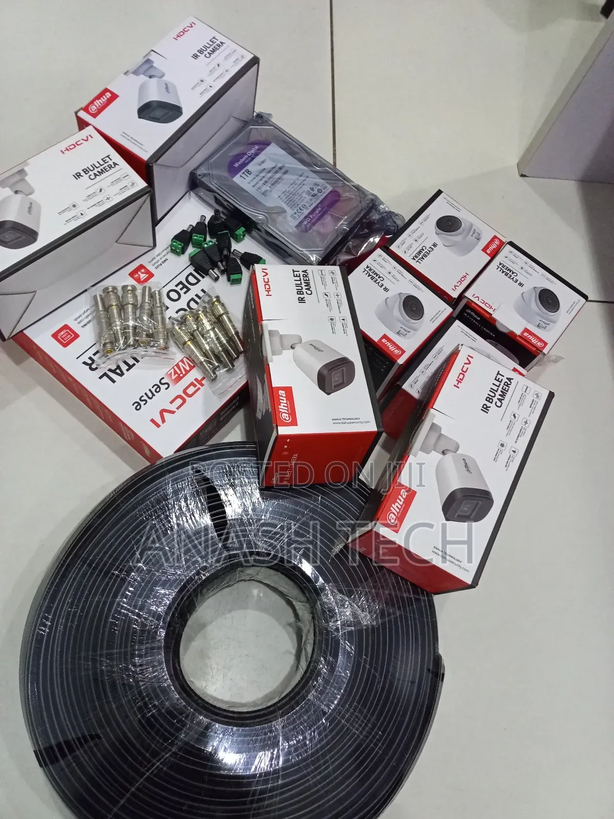 Dahua 8 Channel CCTV Camera Full Package With 8 Cameras Night Vision