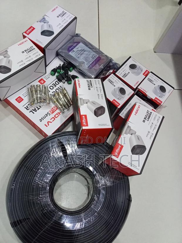 Dahua 8 Channel CCTV Camera Full Package With 8 Cameras Night Vision