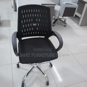 5. Strong-Back Mesh Swivel Chair