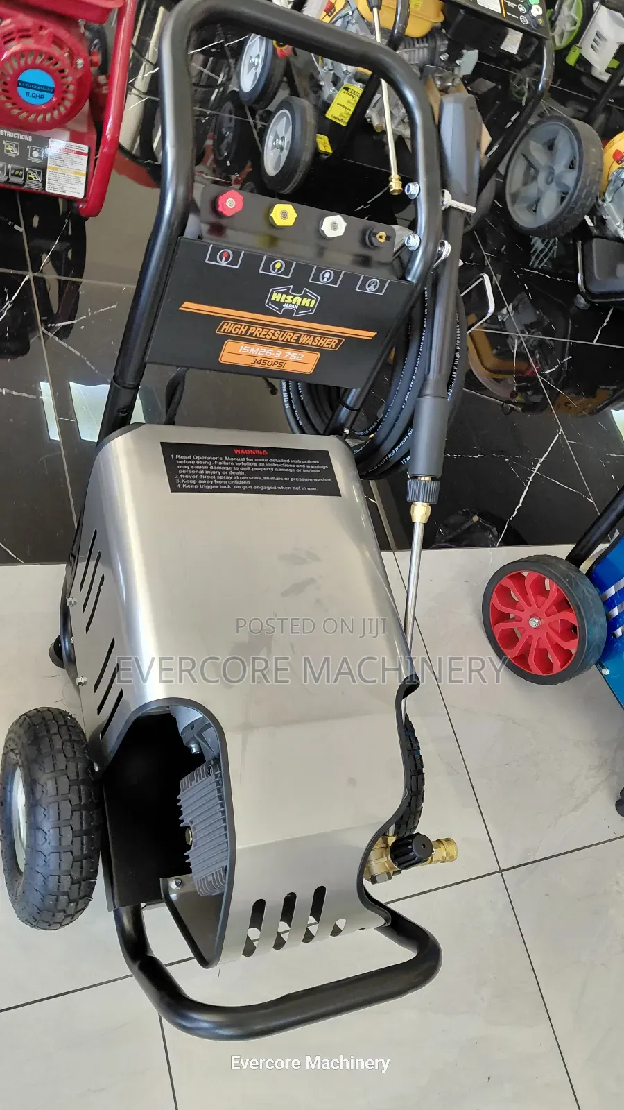 Hisakijapan 3450psi Electric Highpressure Washer.