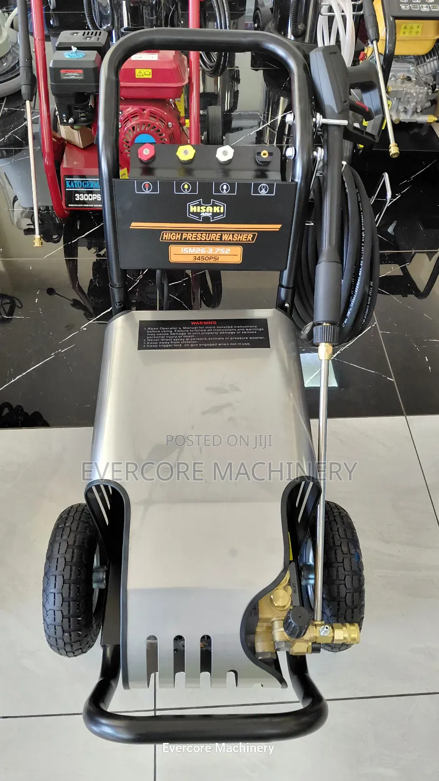 Hisakijapan 3450psi Electric Highpressure Washer.