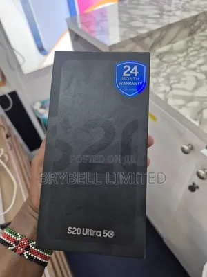 New Samsung Galaxy S20 Ultra 5G 256 GB Black