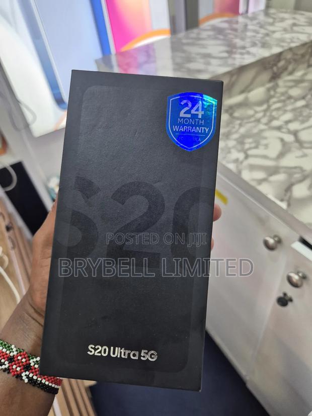 New Samsung Galaxy S20 Ultra 5G 256 GB Black