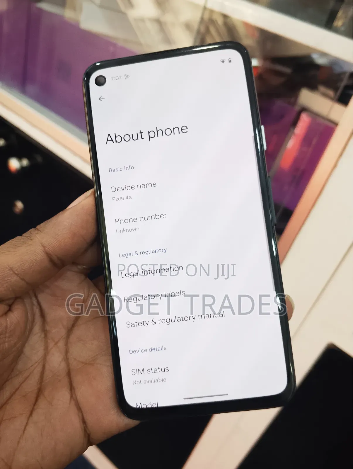 Google Pixel 4a 128 GB Black