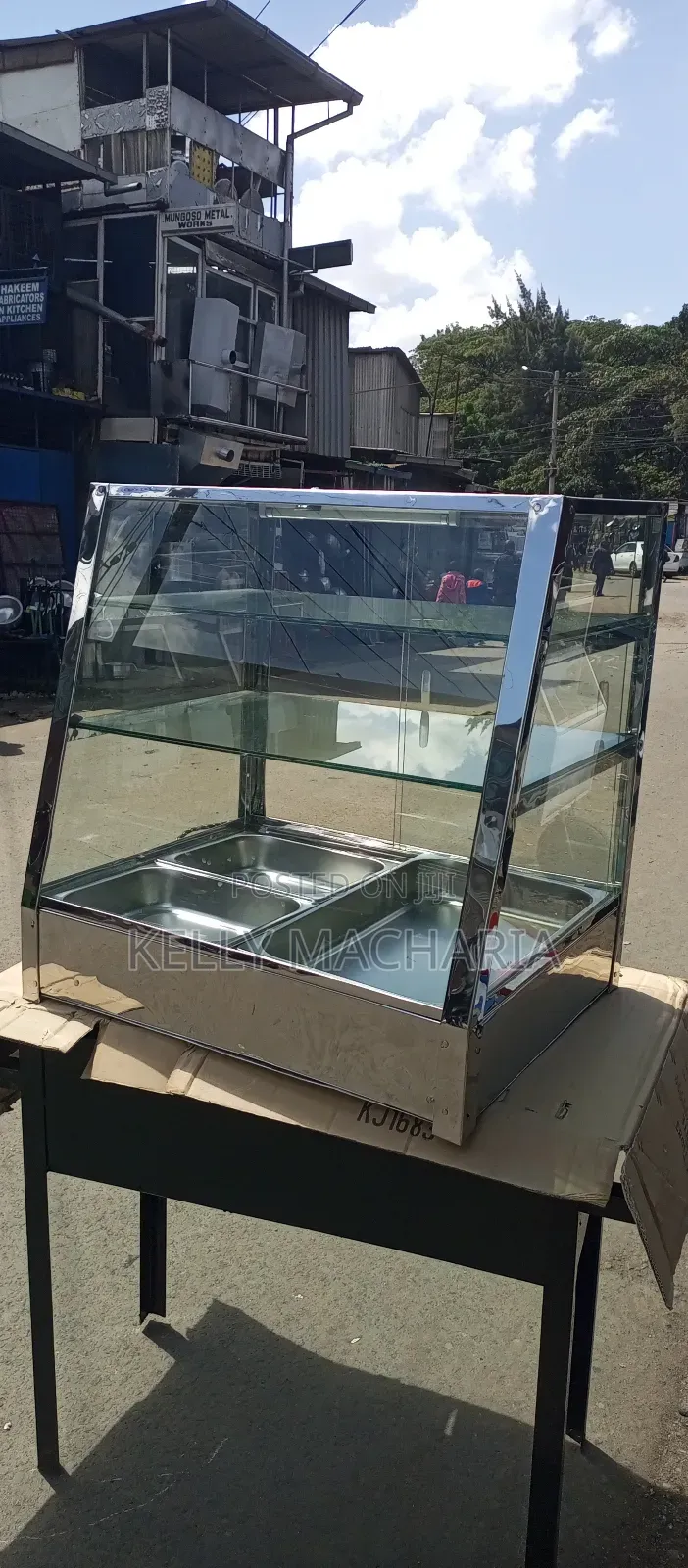 Commercial Three Layers Food Warmers and Display
