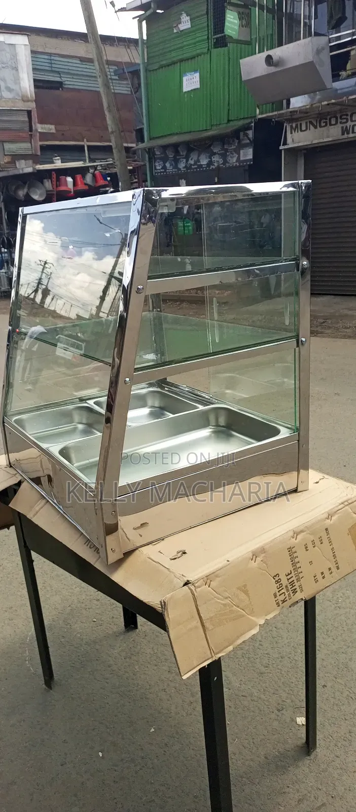 Commercial Three Layers Food Warmers and Display