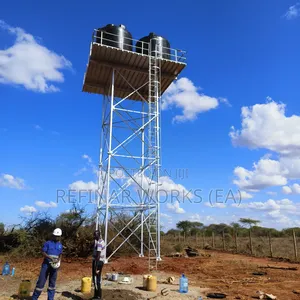 Professional Steel Tower Fabrication – Safe, Stable & Fully Reinforced