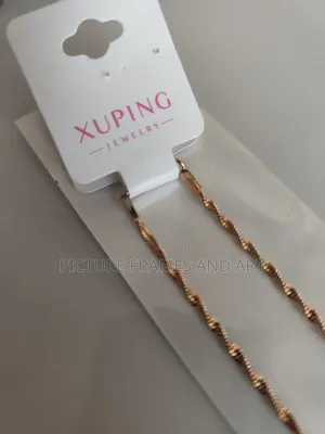 Xuping Women's Gold Necklace Good Quality Jewelry
