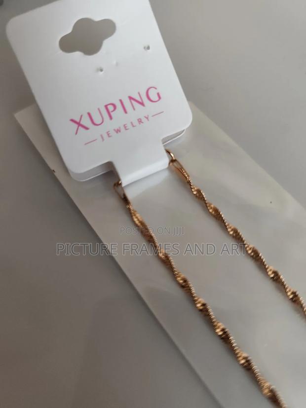 Xuping Women's Gold Necklace Good Quality Jewelry