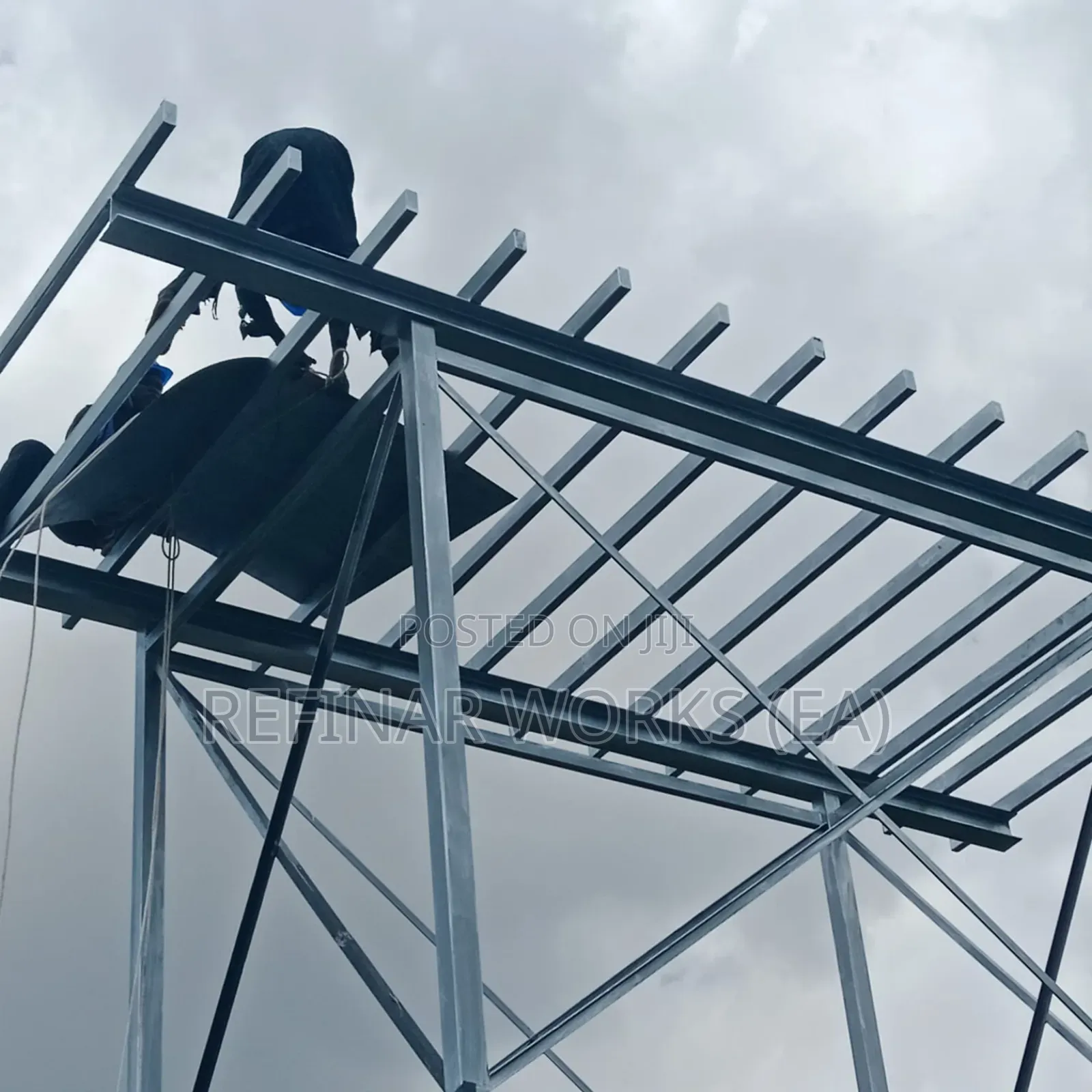 Industrial-grade Steel Towers For Large Water Tanks