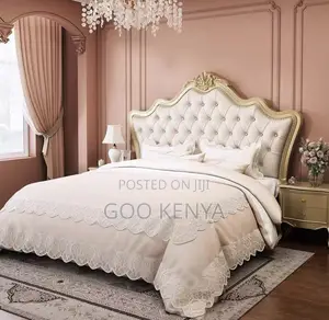 Home Bed; High-Grade Upholstered Queen Bed With Storage Solution