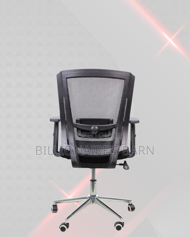 The Barn Origin Mid-Back Chrome Chair| for Clean, Professional Offices - thumbnail 4