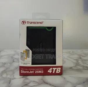 Transcend Storejet 25m3 4tb Portable Hdd