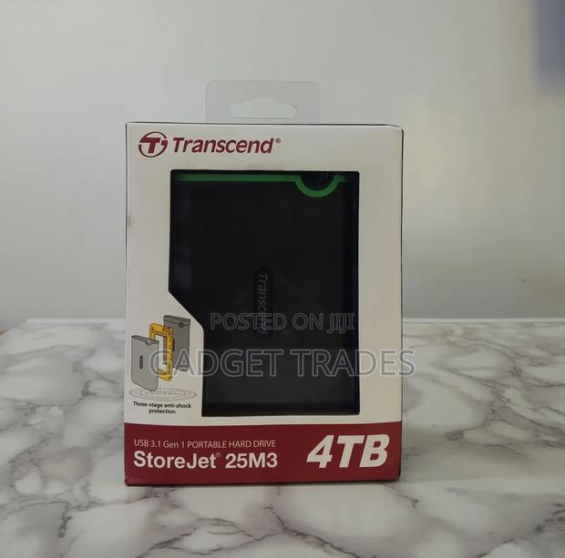 Transcend Storejet 25m3 4tb Portable Hdd