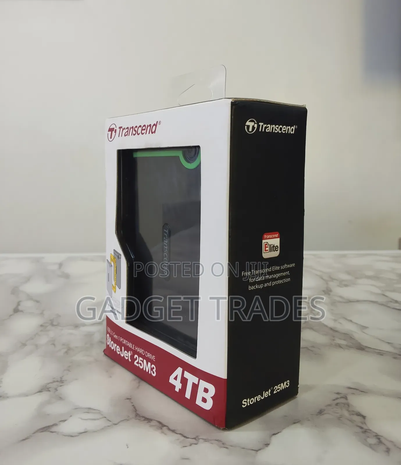 Transcend Storejet 25m3 4tb Portable Hdd
