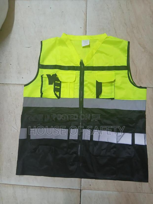 Reflective Strips Luminous Green And Black - main view