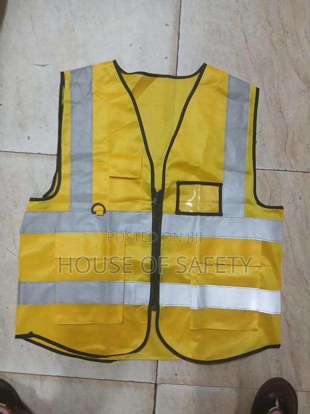 4 Front Silver Reflectors Jackets - main view