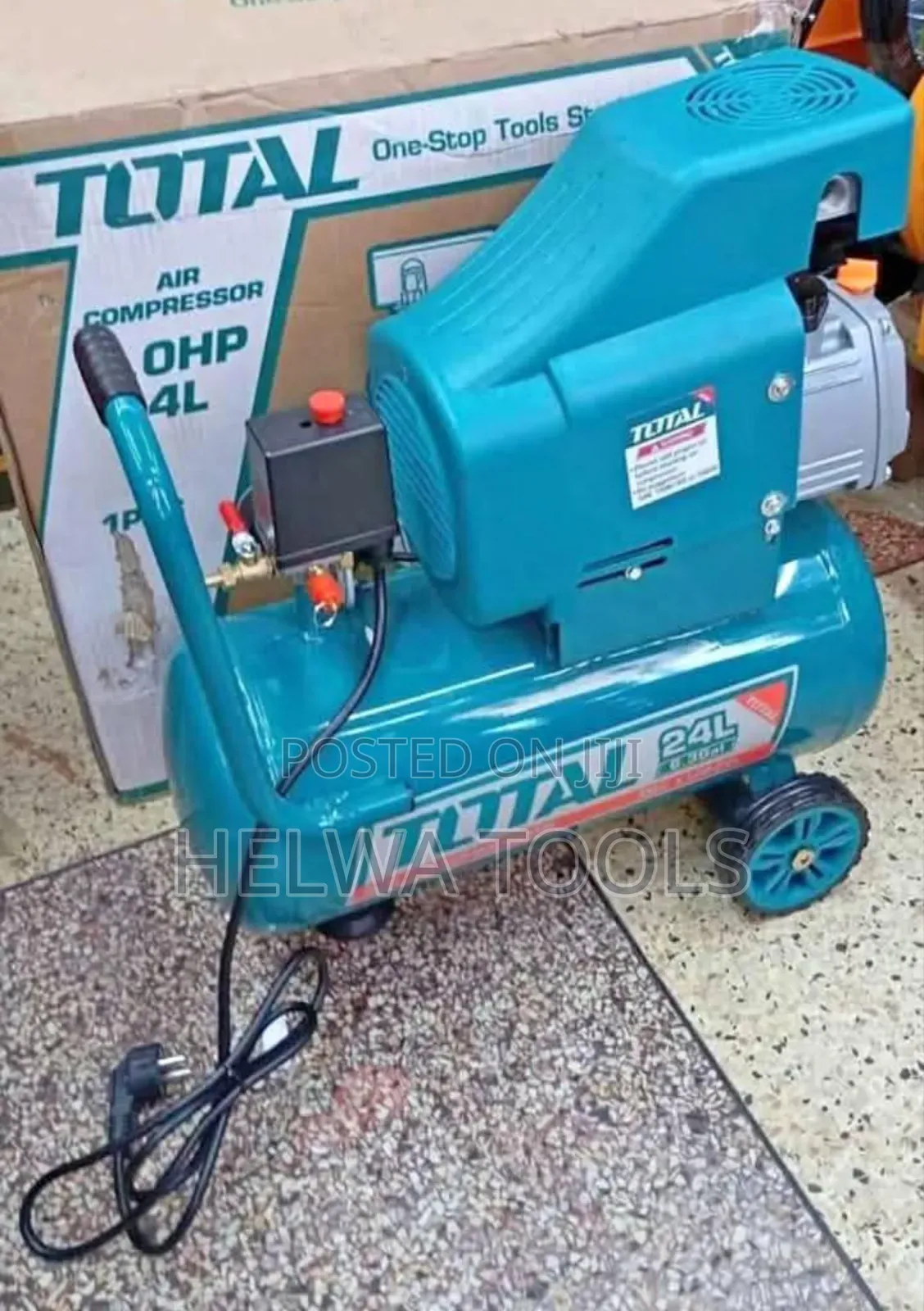 Durable Total Air Compressor 24 L