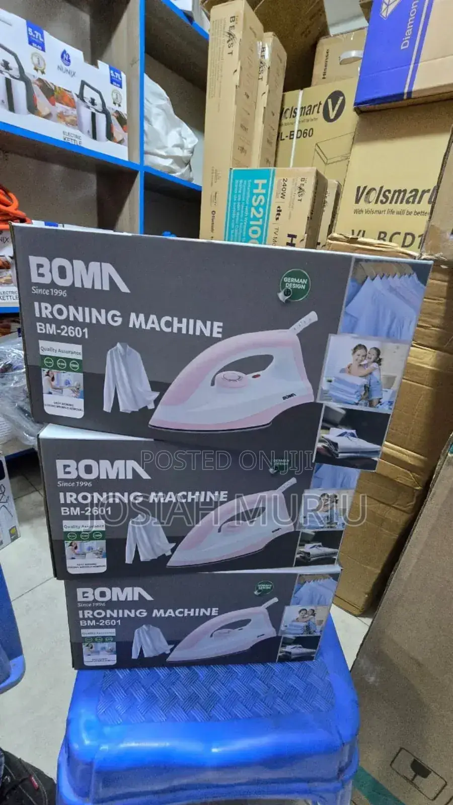 Bm-2601 Boms Dry Iron 1200w