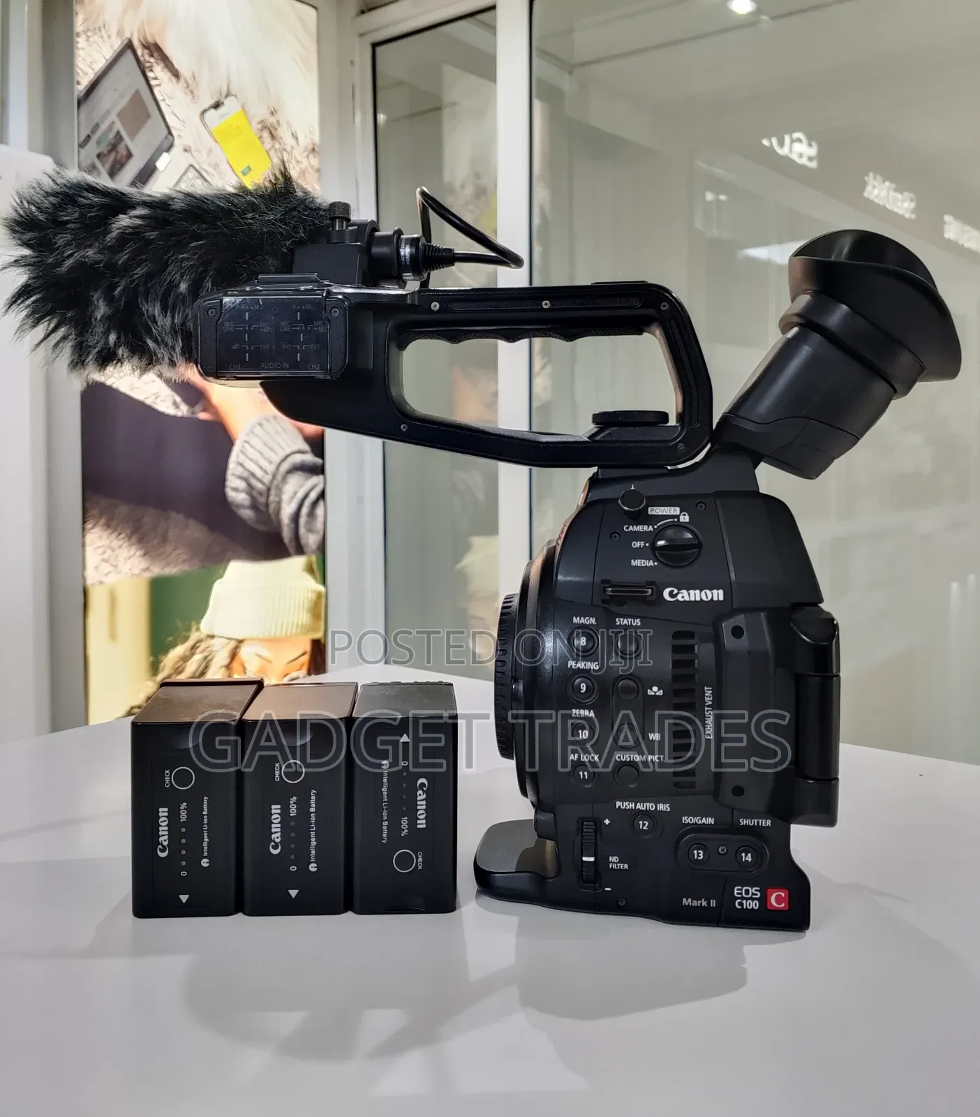 Canon Eos C100 Mark Ii Cinema Camcorder