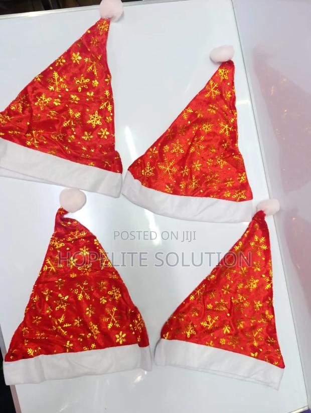 Velvet Santa Hats. - main view