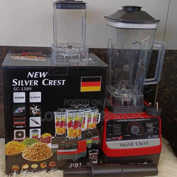 Silver Crest Blender Sc 1589 4500watts - main view