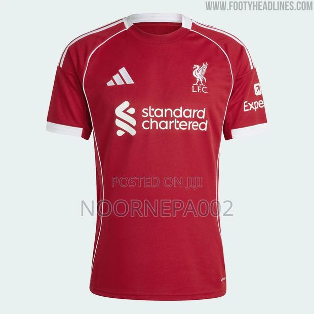 New Liverpool Home Football Kit 2025-2026 Jersey - Unisex Soccer Shir