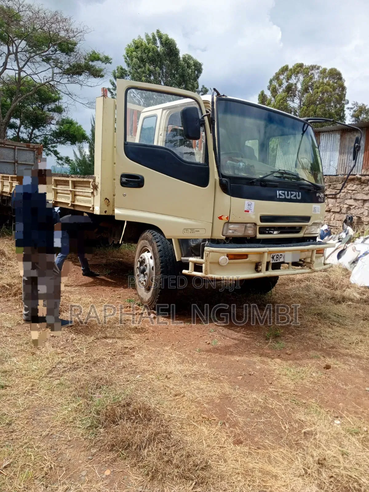 KBP Isuzu FVR at Machakos Town