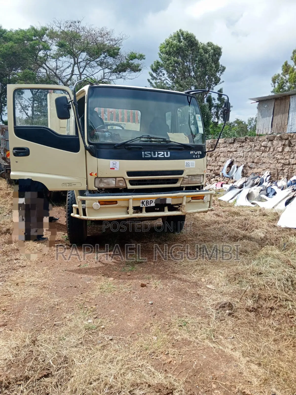 KBP Isuzu FVR at Machakos Town