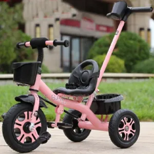 Kids Tricycle With Push Handle – Black Friday Deal