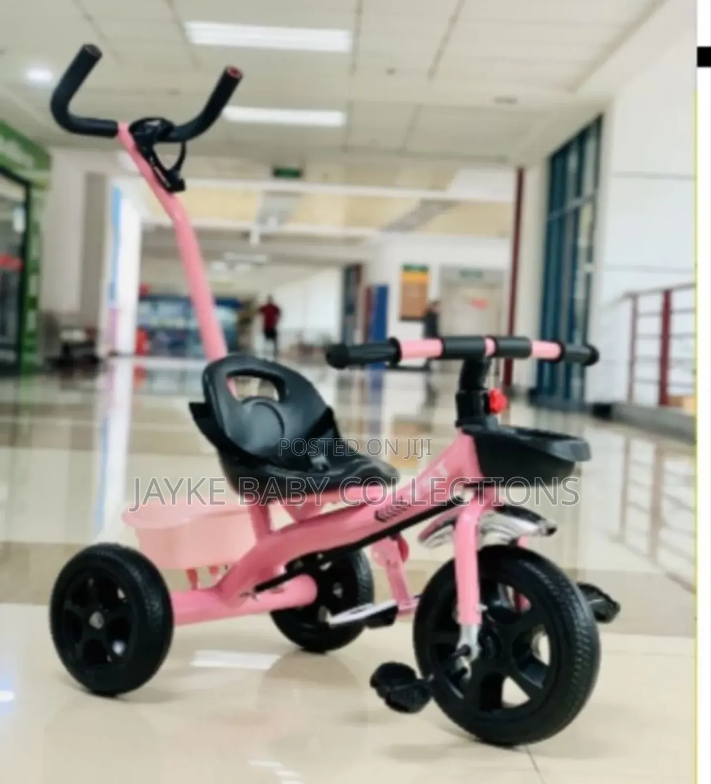 Kids Tricycle With Push Handle – Black Friday Deal