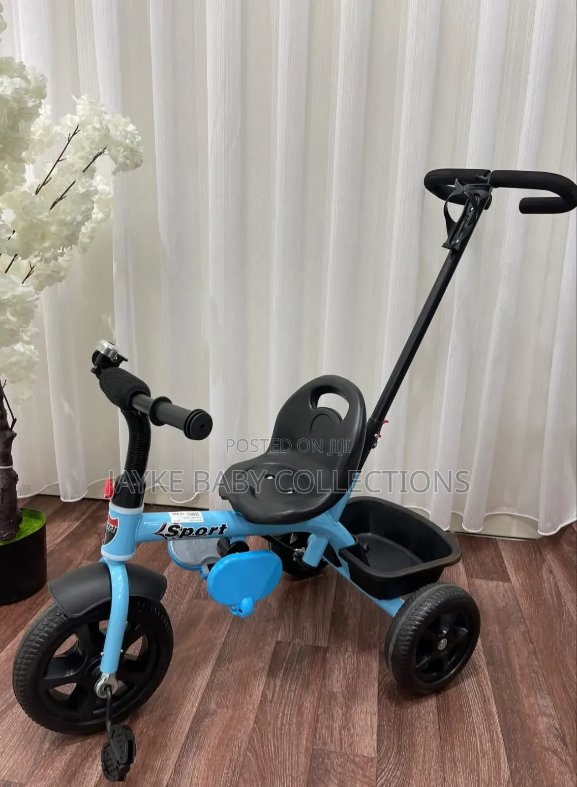 Kids Tricycle With Push Handle – Black Friday Deal