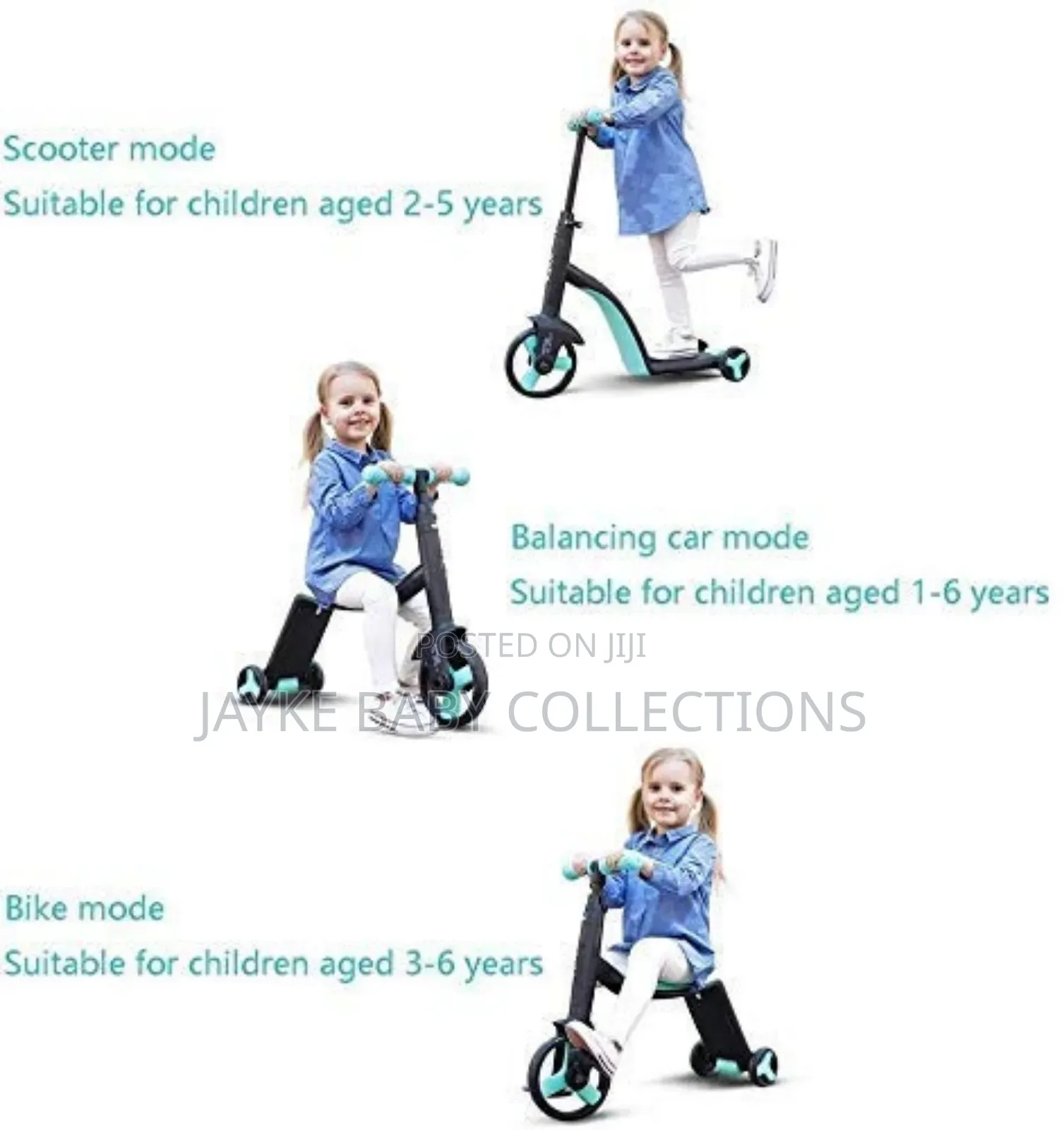 3-in-1 Kids Scooter | Black Friday Deal