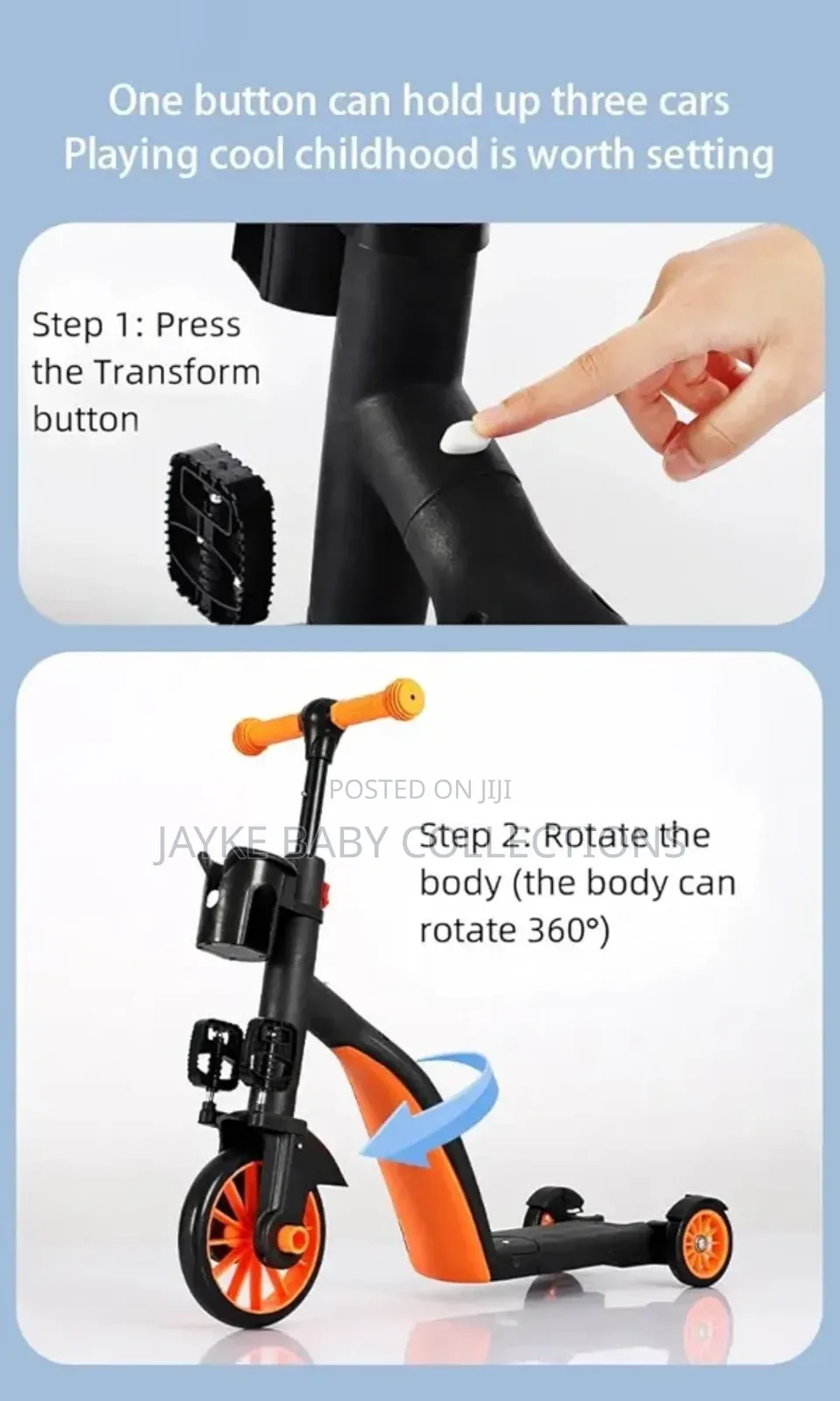 3-in-1 Kids Scooter | Black Friday Deal
