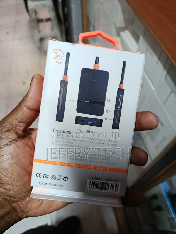 Usb C Usb3.0 Card Reader 8 in Memory Card Reader Adapter for Ms Usb3.0 - thumbnail 4