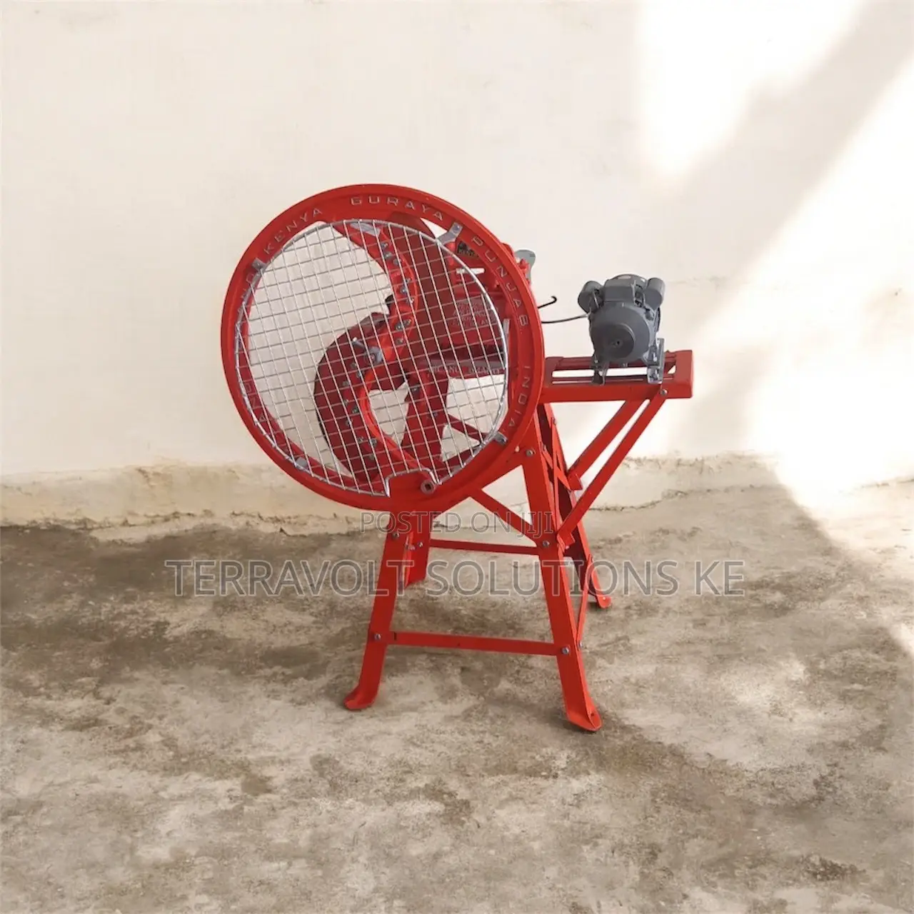 Milano Italia 2-Blade Chaff Cutter With 2hp Motor