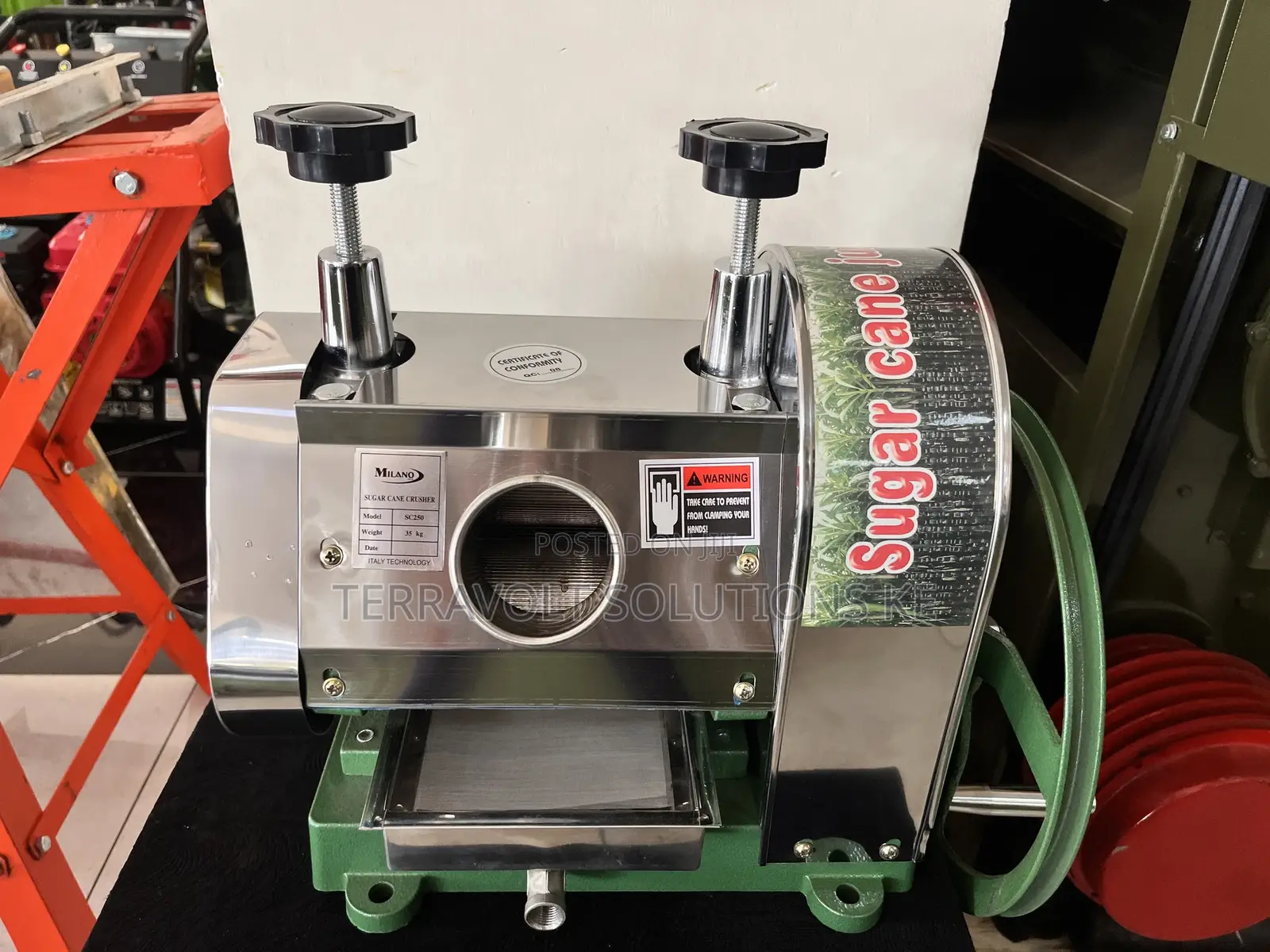 35kg Milano Sugarcane Crusher/Juicer